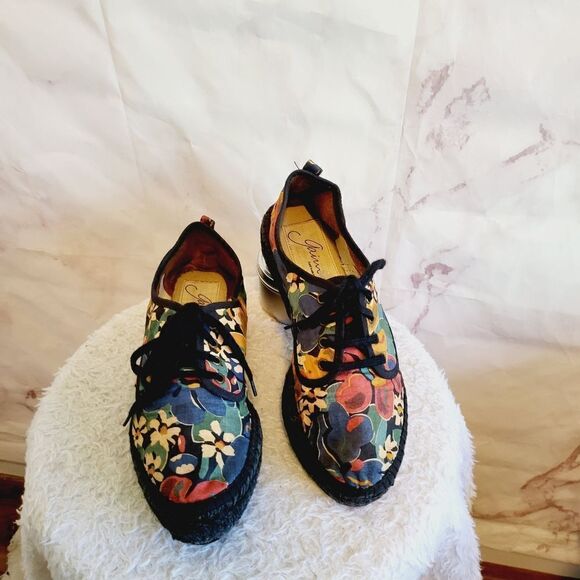 Gaimo made in Spain designer platform espadrilles sneaker - Picture 6 of 6